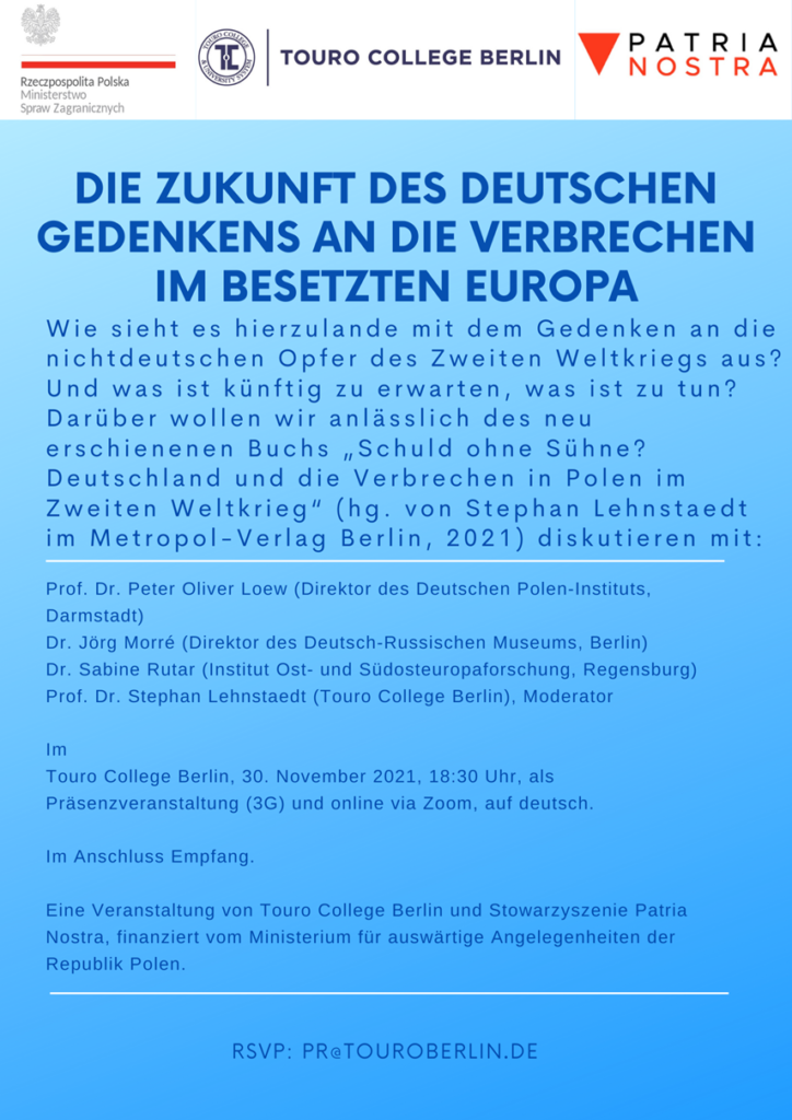 Promocja monografii pokonferencyjnej, Berlin 2021